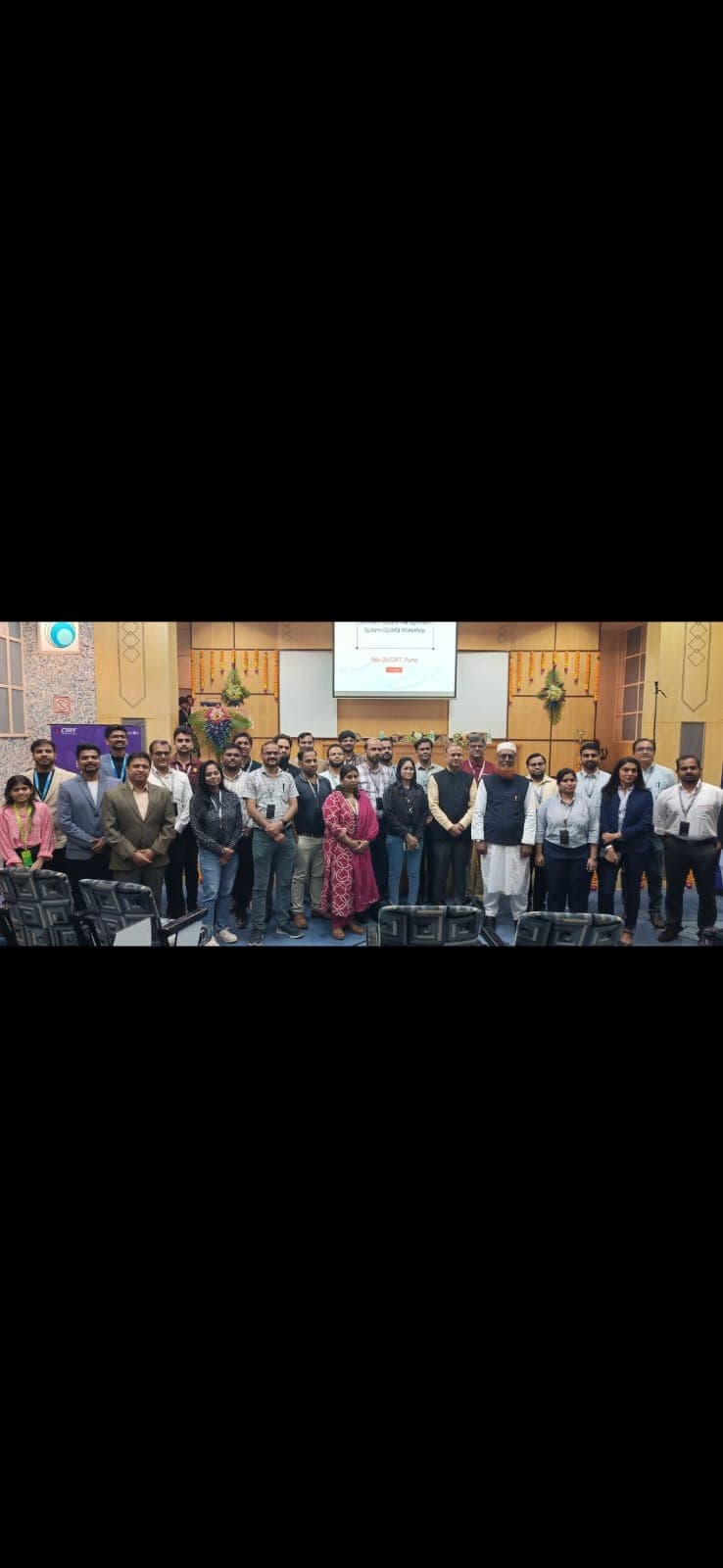 Participants at India's first SUMS workshop at CIRT Pune, November 2025.